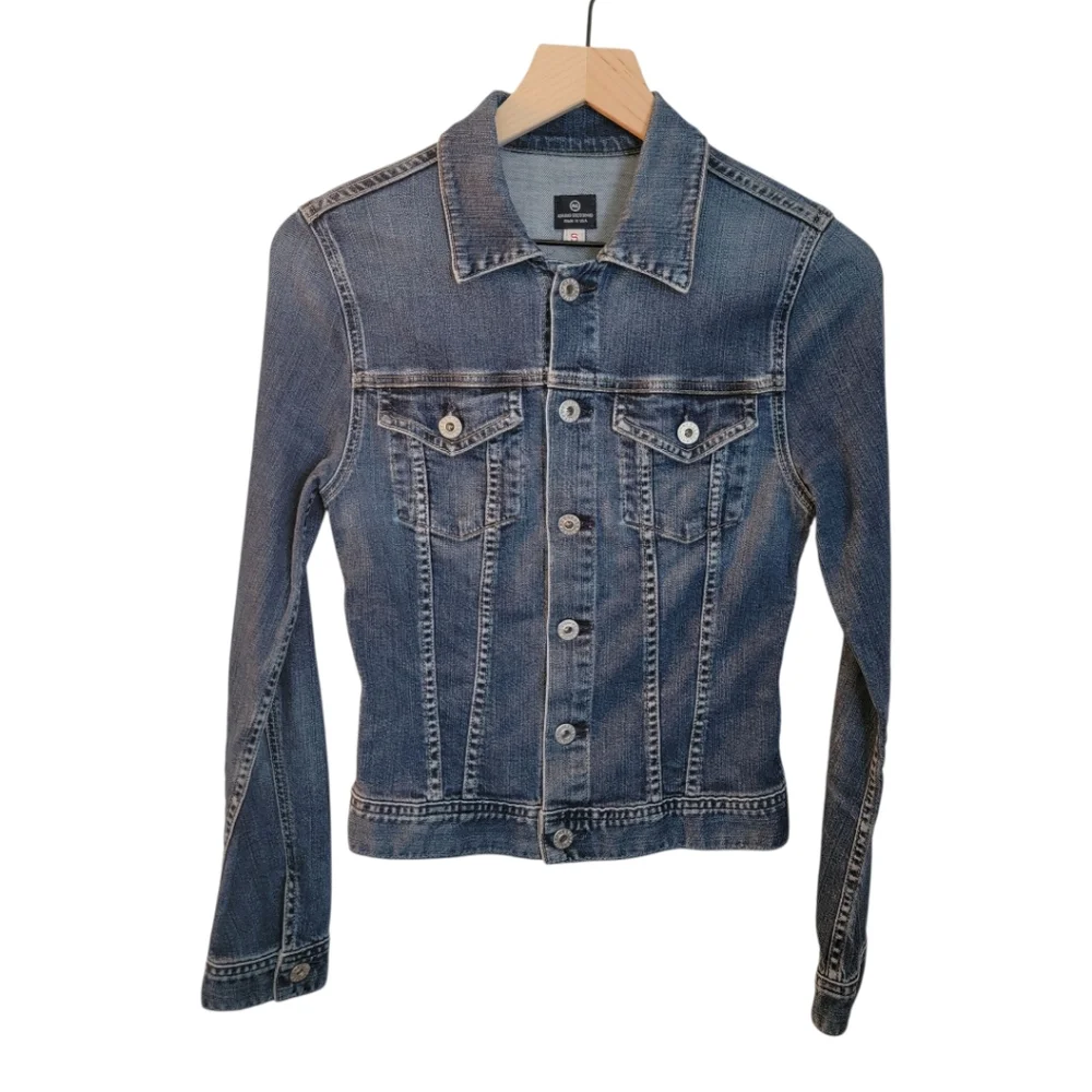 Adriano Goldschmied AG The Robyn Slim Jean Denim Jacket‎ Small